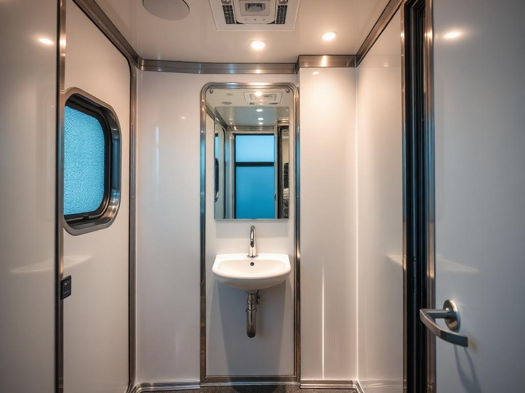 Luxury Restroom Trailers in Noble, OK